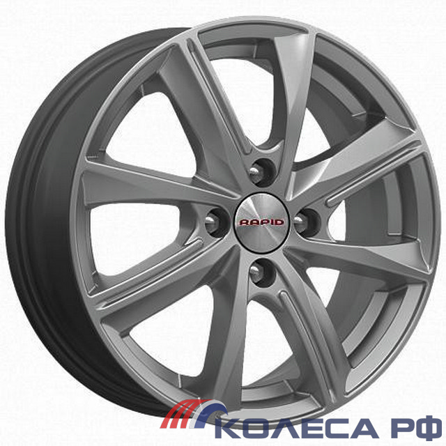 Литые диски Кик Арнар (КС896) 7/17 5x100 ET48 d56.1 ДАРК ПЛАТИНУМ