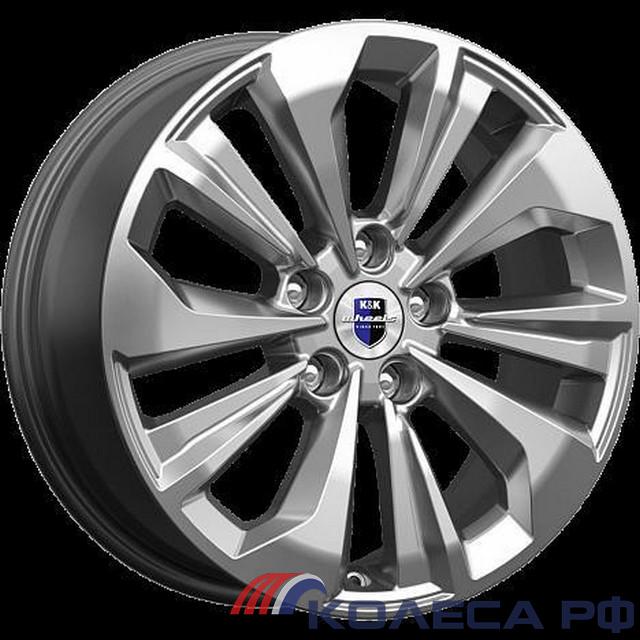 Литые диски Кик Авиор (КС936) 7/17 5x114.3 ET50 d67.1 ДАРК ПЛАТИНУМ