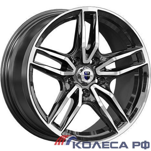 Литые диски Кик Бартон (КС1110) 8/17 5x120 ET34 d72.6 АЛМАЗ ЧЁРНЫЙ