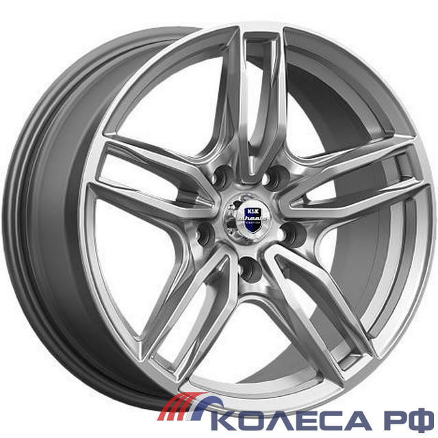 Литые диски Кик Бартон (КС1110) 8/17 5x120 ET34 d72.6 ДАРК ПЛАТИНУМ