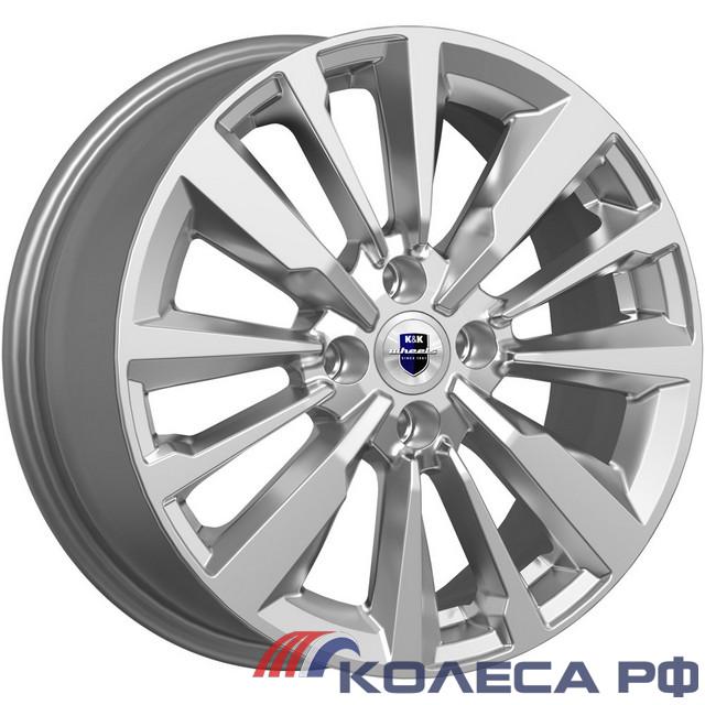 Литые диски Кик Эрман (КС997) 6.5/16 4x100 ET50 d60.1 ДАРК ПЛАТИНУМ