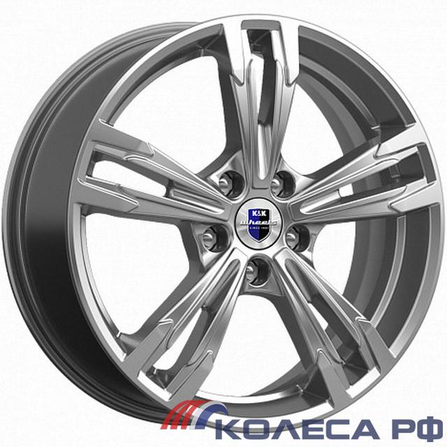Литые диски Кик Karrera Light (КС935) 7/18 5x114.3 ET37 d66.6 ДАРК ПЛАТИНУМ