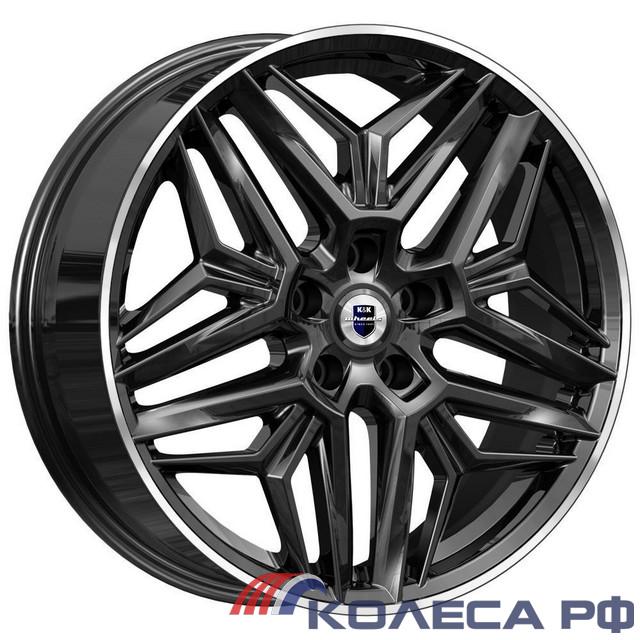 Литые диски Кик Колумб (КС1038) 7/19 5x108 ET45 d67.1 АЛМАЗ ЧЁРНЫЙ