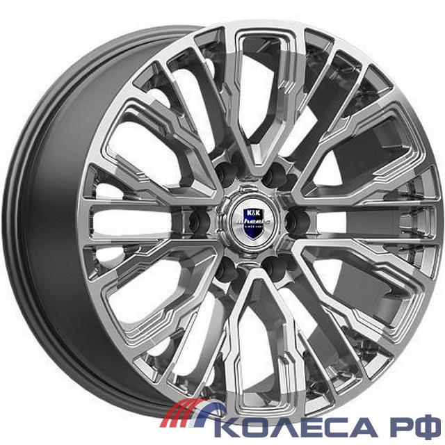 Литые диски Кик Кортес (КС1102) 8.5/19 6x139.7 ET30 d106.1 ДАРК ПЛАТИНУМ