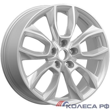 Литые диски Кик КР001 (Hongqi H5 II) 7/18 5x114.3 ET45 d67.1 ELITE SILVER