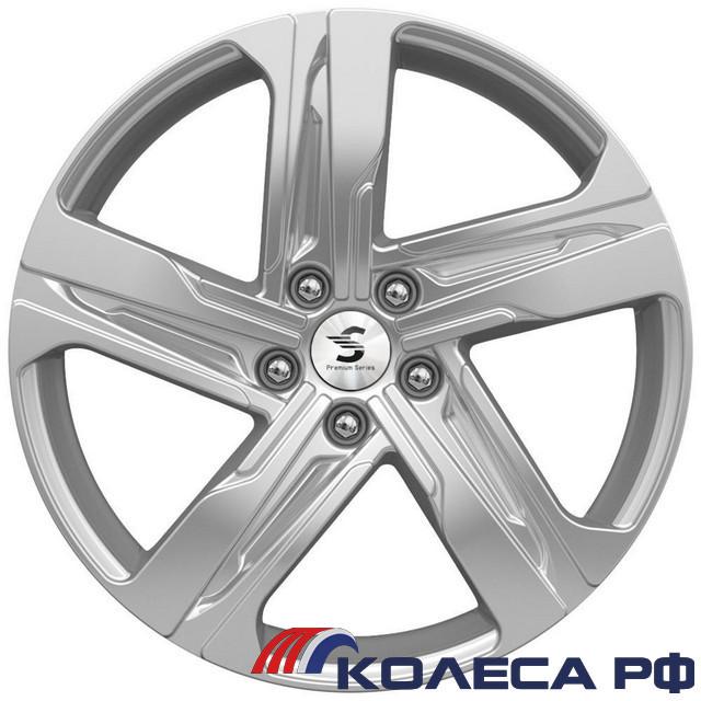 Литые диски Кик КР004 (Sportage) 7.5/19 5x114.3 ET50 d67.1 ELITE SILVER