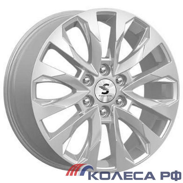 Литые диски Кик КР007 (Haval H9) 8/20 6x139.7 ET42 d75.1 ELITE SILVER