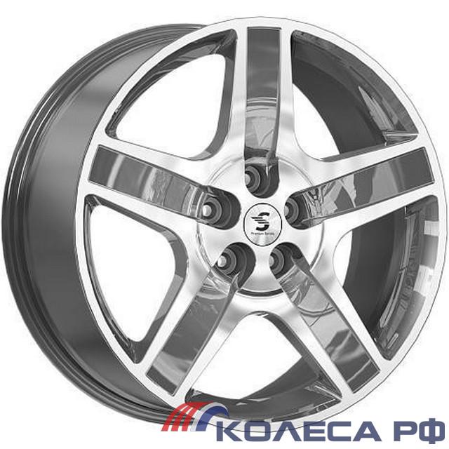 Литые диски Кик КР008 (Voyah Dream) 8.5/20 5x120 ET41.5 d66.1 DIAMOND GLOSS GRAPHITE