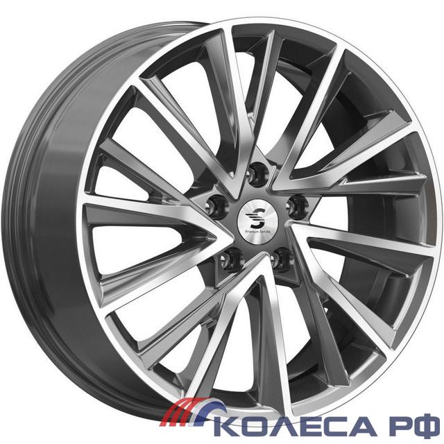 Литые диски Кик КР010 (Lexus NX AZ1) 7.5/18 5x114.3 ET39 d60.1 DIAMOND GLOSS GRAPHITE