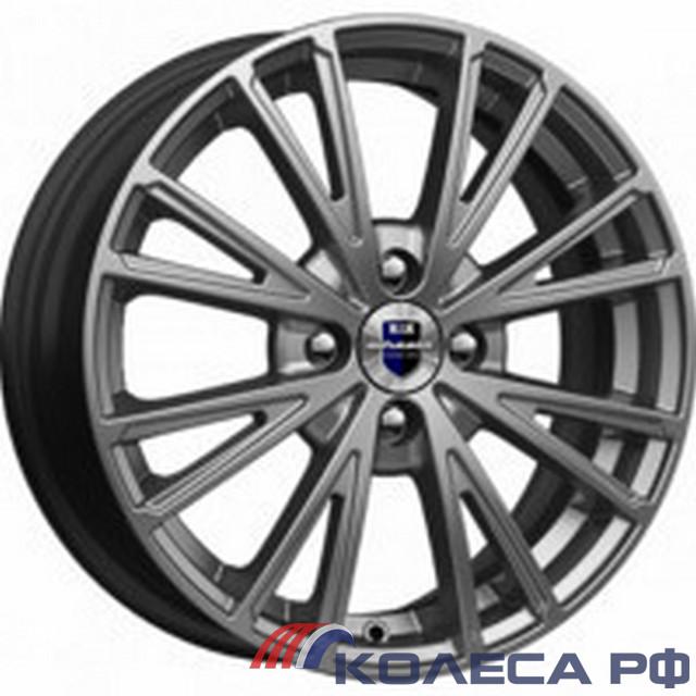 Литые диски Кик Меандр (КС879) 6/16 4x98 ET35 d58.5 ДАРК ПЛАТИНУМ