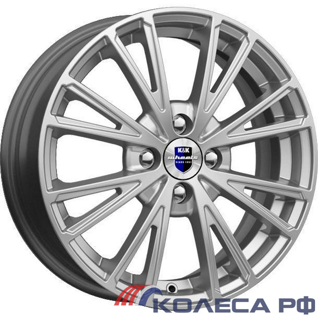 Литые диски Кик Меандр (КС879) 6/16 4x108 ET47.5 d63.35 СИЛЬВЕР SK