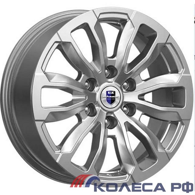 Литые диски Кик Меконг (КС959) 7.5/18 6x139.7 ET25 d106.1 ДАРК ПЛАТИНУМ