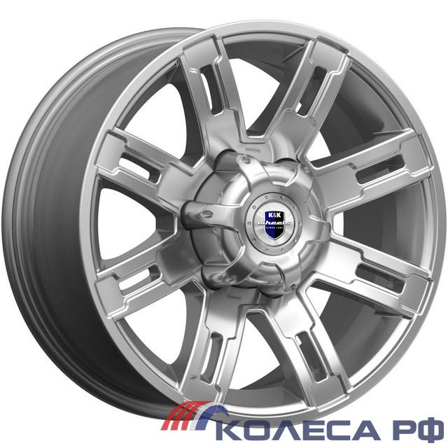 Литые диски Кик Полюс (КС609M) 7.5/16 6x139.7 ET30 d108.1 ДАРК ПЛАТИНУМ