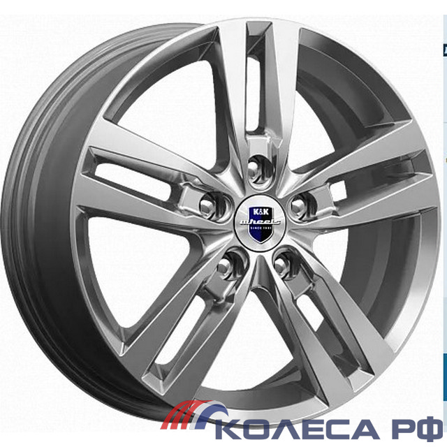 Литые диски Кик Rassvet (КС868) 6.5/16 5x112 ET46 d57.1 ДАРК ПЛАТИНУМ