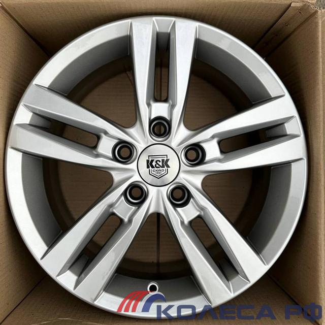 Литые диски Кик Rassvet (КС868) 6.5/16 5x100 ET38 d67.1 СИЛЬВЕР