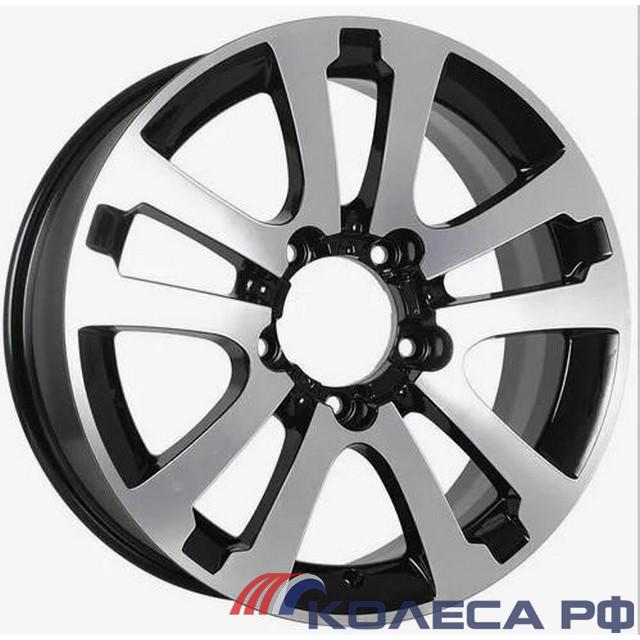 Литые диски Кик Сахара Patriot (КС1056) 7/18 5x139.7 ET35 d108.5 АЛМАЗ ЧЁРНЫЙ