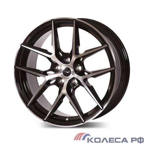 Литые диски Lizardo 486 8/18 5x108 ET33 d60.1 ЧЕРНЫЙ ГЛЯНЕЦ С ПОЛИРОВКОЙ