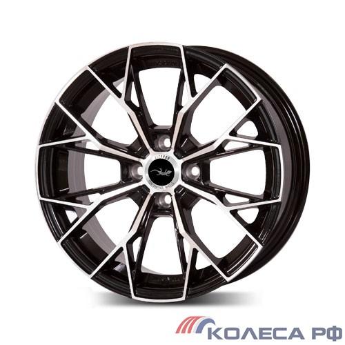 Литые диски Lizardo Avatar XH180 7/16 4x100 ET40 d60.1 ЧЕРНЫЙ ГЛЯНЕЦ С ПОЛИРОВКОЙ