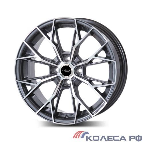 Литые диски Lizardo Avatar XH180 7/16 4x98 ET35 d58.5 СЕРЫЙ ГЛЯНЕЦ С ПОЛИРОВКОЙ