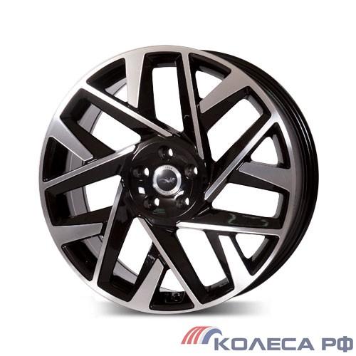 Литые диски Lizardo BK970 7.5/18 5x108 ET45 d67.1 ЧЕРНЫЙ ГЛЯНЕЦ С ПОЛИРОВКОЙ