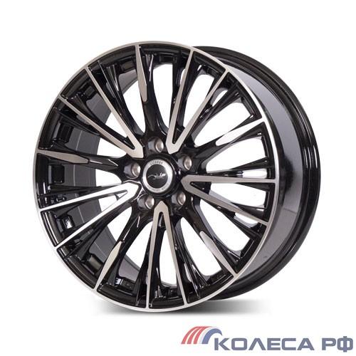 Литые диски Lizardo Octopus 7.5/18 5x108 ET45 d67.1 ЧЕРНЫЙ ГЛЯНЕЦ С ПОЛИРОВКОЙ