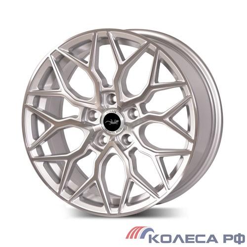 Литые диски Lizardo XH1024 7/15 5x100 ET38 d57.1 СИЛЬВЕР ГЛЯНЕЦ С ПОЛИРОВКОЙ