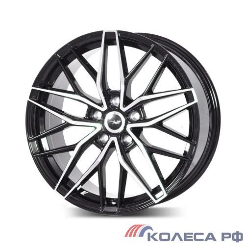 Литые диски Lizardo XH689 8/18 5x114.3 ET42 d67.1 ЧЕРНЫЙ ГЛЯНЕЦ С ПОЛИРОВКОЙ