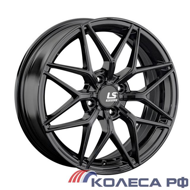 Литые диски LS FlowForming LS RC85 6/16 4x100 ET40 d60.1 BK
