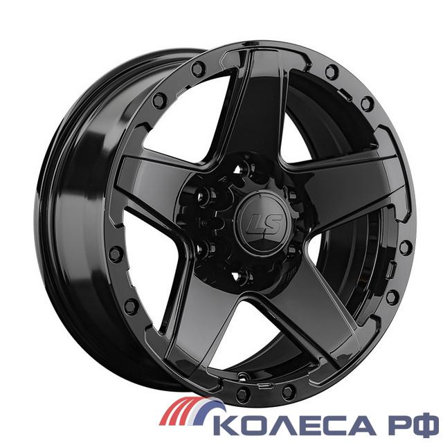 Литые диски Ls LS 1284 8/17 6x139.7 ET30 d100.1 BK