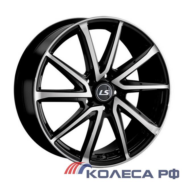 Литые диски Ls LS 1290 7/17 5x100 ET55 d56.1 BKF
