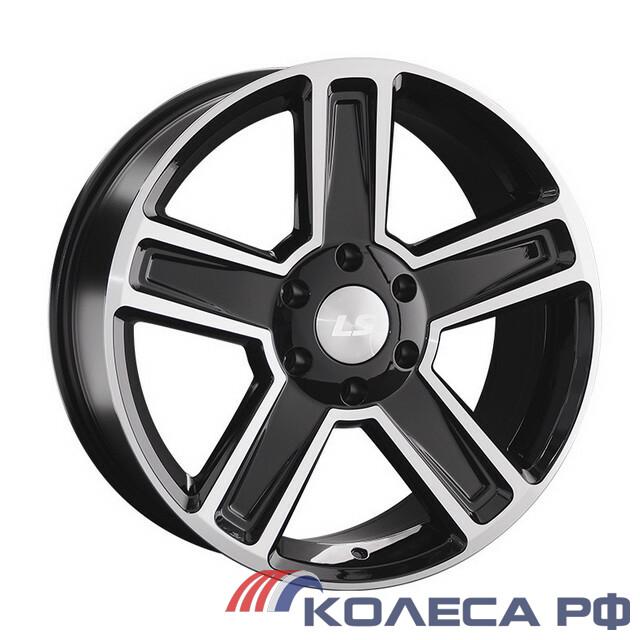 Литые диски Ls LS 1296 8/17 6x139.7 ET38 d100.1 BKF