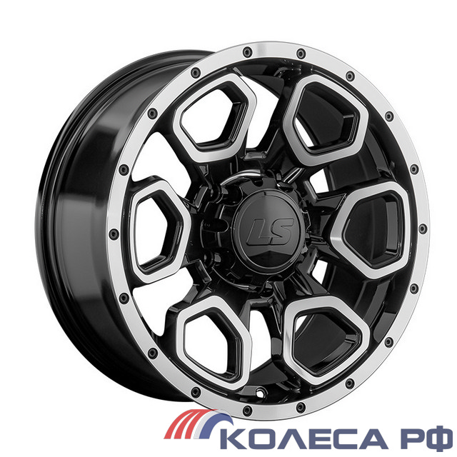 Литые диски Ls LS 1345 9/18 5x150 ET30 d110.1 BKF