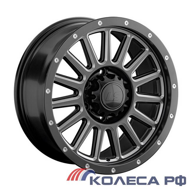 Литые диски Ls LS 1347 8.5/17 6x139.7 ET25 d106.1 BKSSSF
