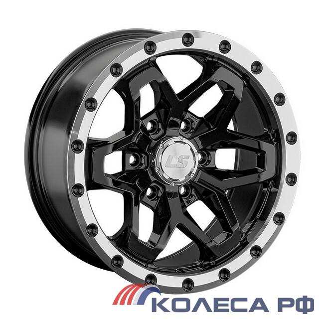 Литые диски Ls LS 1350 9/17 6x139.7 ET15 d106.1 BKL