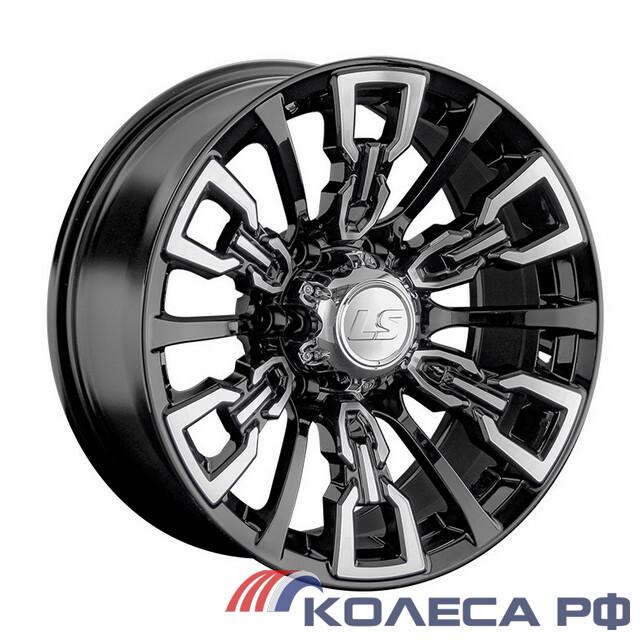 Литые диски Ls LS 1363 8/17 6x139.7 ET-15 d106.1 BKF