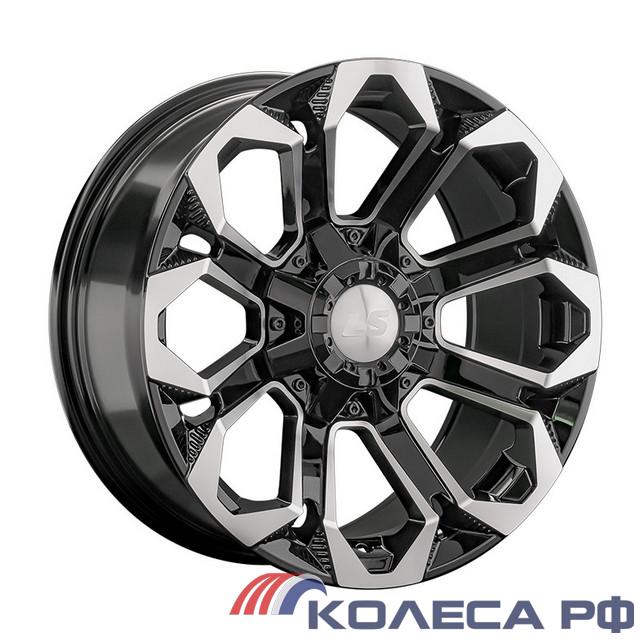 Литые диски Ls LS 1366 9/20 6x139.7 ET20 d106.1 BKF