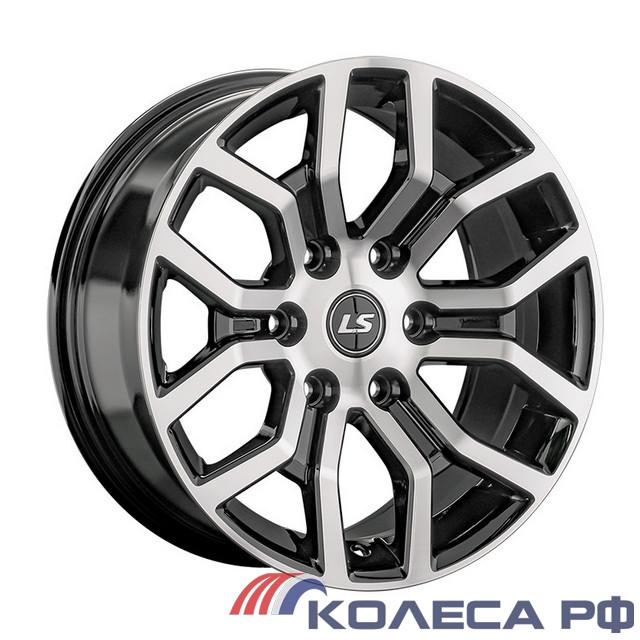Литые диски Ls LS 1367 9/20 6x139.7 ET30 d100.1 BKF