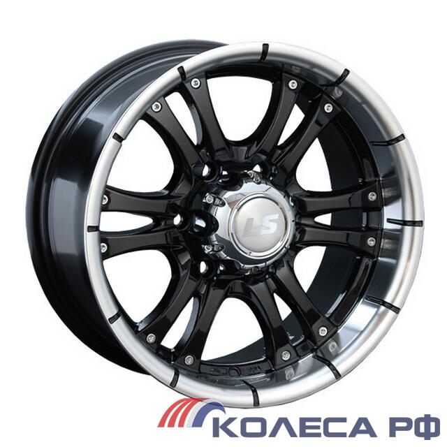 Литые диски Ls LS 161 8/16 6x139.7 ET10 d93.1 BKL