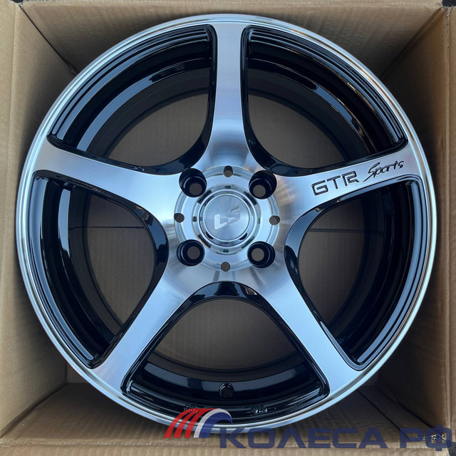 Литые диски Ls LS 537 6.5/16 4x108 ET26 d65.1 BKF