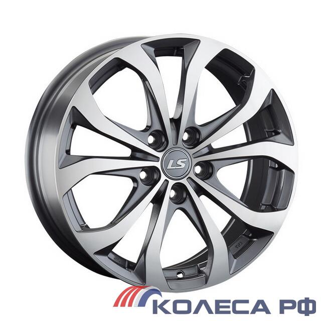 Литые диски Ls LS 843 7/17 5x114.3 ET45 d67.1 GMF