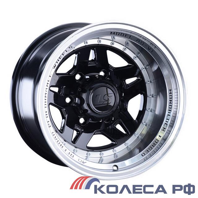 Литые диски Ls LS 878 10/16 5x139.7 ET-44 d108.1 BKL