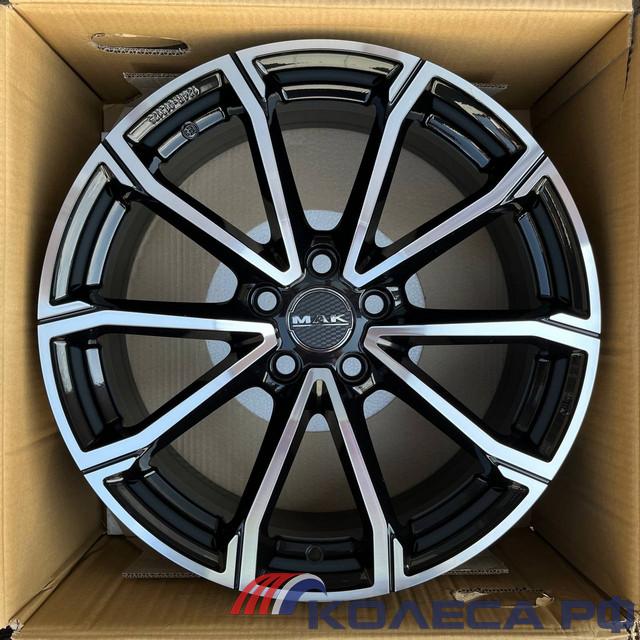 Литые диски Mak DaVinci 7/17 5x114.3 ET50 d67.1 BLACK MIRROR