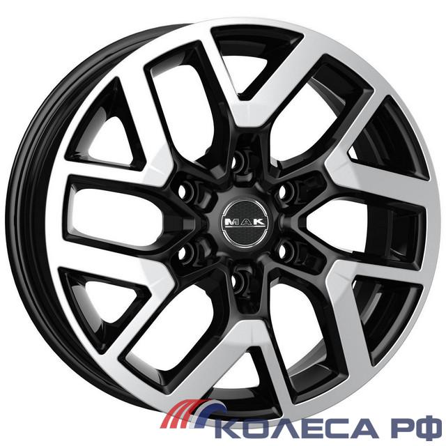 Литые диски Mak Gravel 7.5/17 6x139.7 ET33 d100.1 BLACK MIRROR