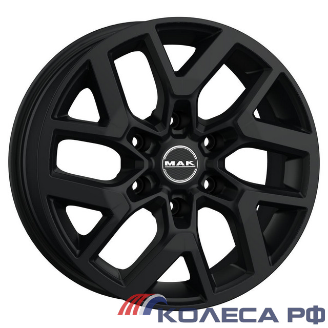 Литые диски Mak Gravel 6.5/16 6x130 ET62 d84.1 MATT BLACK