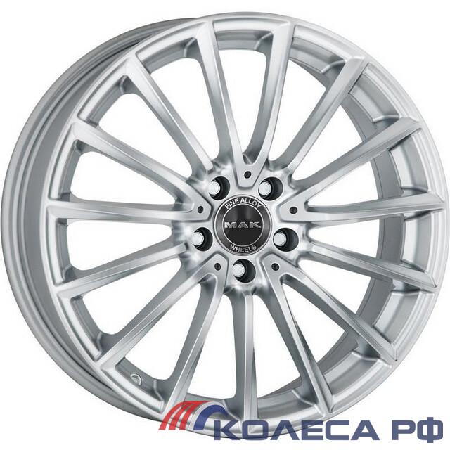 Литые диски Mak Komet 8/19 5x112 ET34 d66.6 SILVER