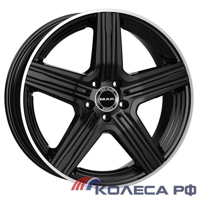 Литые диски Mak Lewis 9/18 5x112 ET50 d66.6 GLOSS BLACK MIRROR RING