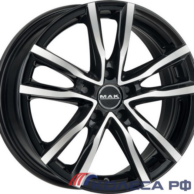 Литые диски Mak Milano 8/18 5x112 ET50 d57.1 BLACK MIRROR