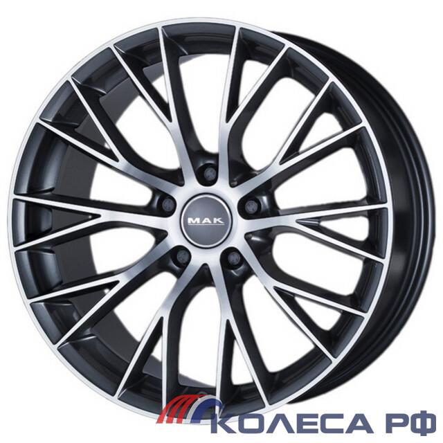 Литые диски Mak Munchen 8.5/20 5x120 ET38 d72.6 GUN METMIRROR FACE
