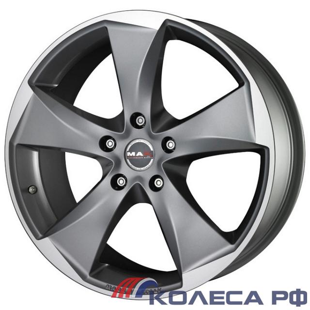 Литые диски Mak Raptor 5 9/18 5x114.3 ET35 d76 GRAPHITE MIRROR FACE