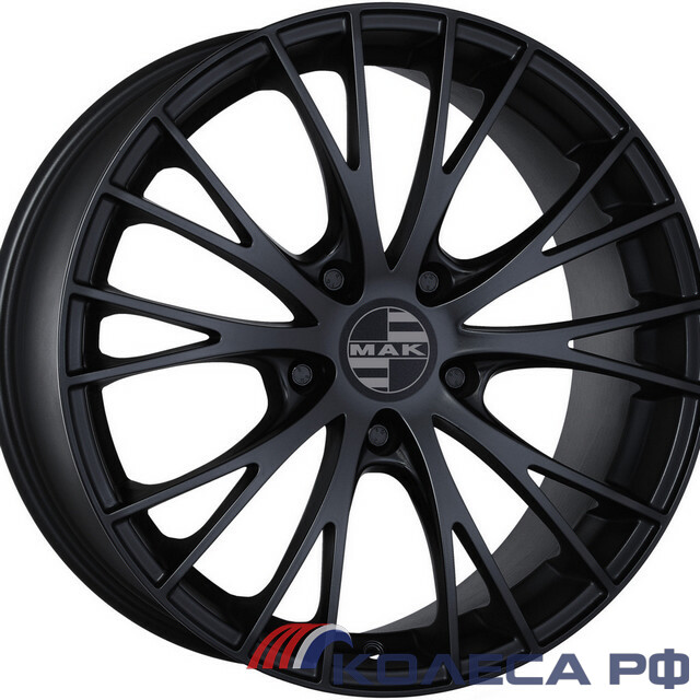 Литые диски Mak Rennen 10/21 5x112 ET19 d66.45 MATT BLACK